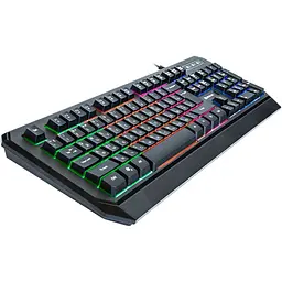 Клавіатура REAL-EL Comfort 7001 Backlit Black (EL123100035) [128770] - мініатюра 3