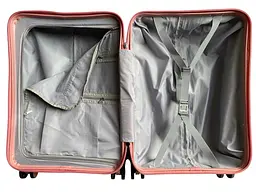 Валіза Milano bag 015 колір рожеве золото розмір середній M - мініатюра 3
