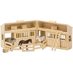 Ігровий набір Melissa&Doug Стайня з конями (MD3704)