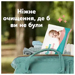 Дитячі вологі серветки Pampers Sens 80 шт (8001841041421) - мініатюра 7