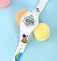 Годинник дитячий наручний Skmei 1865 kids астронавт (Білий) - мініатюра 6