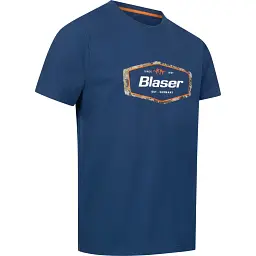 Футболка Blaser Active Outfits Badge T 24 XL Синій - мініатюра 3