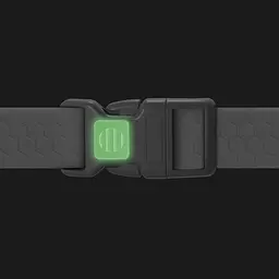 Нашийник для собак водостійкий Waudog Waterproof з QR-паспортом пластиковий фастекс XXL Ш 40 мм Д 46-70 см помаранчевий - мініатюра 3
