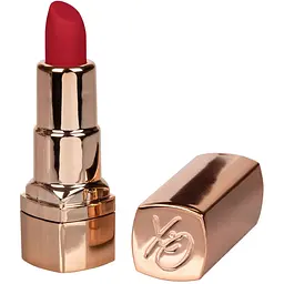 Вібратор для клітора CalExotics Hide Play Lipstick Recharge 7.5 см червоний