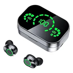 Бездротові навушники Bluetooth Air Music з функцією Power Bank (Black 89)