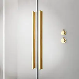 Душові двері Radaway Furo Gold KDJ 62,2x200 прозоре скло, золото (10104622-09-01L) - мініатюра 3
