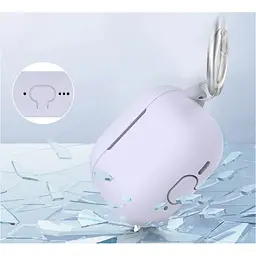 Чохол AhaStyle Colorful Silicone Case для AirPods 4 Lavender [133812] - мініатюра 4