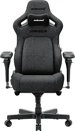 Ігрове крісло Anda Seat Kaiser 4 V2 Size XL Dark Gray Fabric (AD12YDDC-XLL-20-GB-CF-03) - мініатюра 2