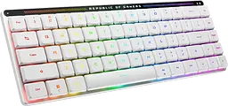 Клавіатура бездротова Asus ROG Falchion RGB White (90MP03EC-BKMA10) - мініатюра 3