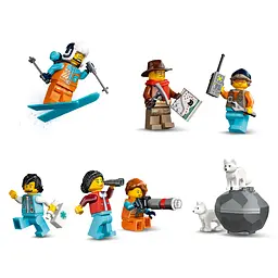 Конструктор LEGO City Арктичний дослідницький експрес 1517 деталей (60470) - мініатюра 6