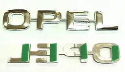 Емблема напис Opel на багажник мала 100 x 17 мм