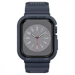 Ремінець Spigen для Apple Watch SE/6/5/4, 44 мм Rugged Armor Pro 2 в 1, Charcoal Gray (ACS00819) - мініатюра 2