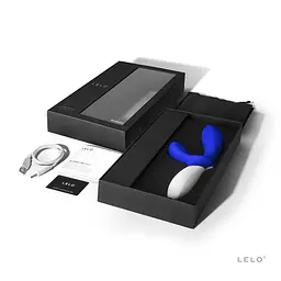 Стимулятор простати Lelo Loki Wave, 19.6 см синій - мініатюра 4