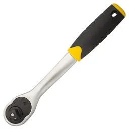 Тріскачка Sigma із вигнутою ручкою 1/2" 250мм 72T CrV (6050091) - мініатюра 3