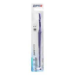 Зубна щітка Paro Swiss M39 середньої жорсткості синя - мініатюра 2