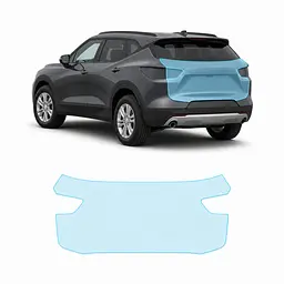 Антигравійна захисна бронеплівка за лекалами для Chevrolet Blazer III 2019-2022 - зона кришки багажника