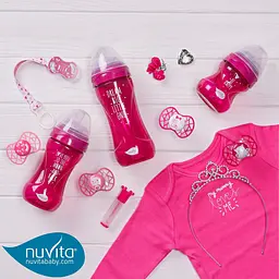 Пустушка Nuvita 7087 Air55 Explorer симетрична 6m+ (кіт панда) 2 шт NV7087F - мініатюра 8