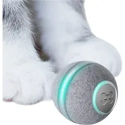 Розумний м'ячик для котів Cheerble Wickedball Mini Artificial Wool C0419 Grey [150921] - мініатюра 4