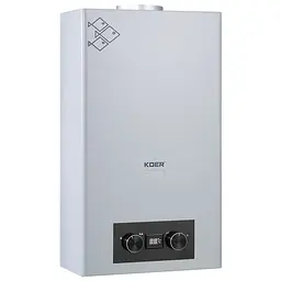 Газова колонка Koer Kwh.G0110 димохідна 10 л/хв, gray KR5555