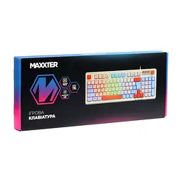 Клавіатура Maxxter KBG-3C01-UA USB UA (KBG-3C01-UA) - мініатюра 5
