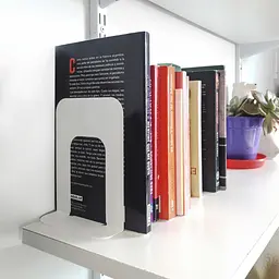 Тримачі для книг (комплект 2 шт) Nice & Cozy Clip білі - мініатюра 4
