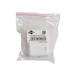 Комп'ютерна розетка Atcom RJ45 x1 UTP 5e (15253) - мініатюра 2