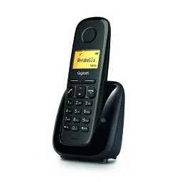 Радіотелефон DECT Gigaset A180 Black (S30852-H2807-R601) - мініатюра 2