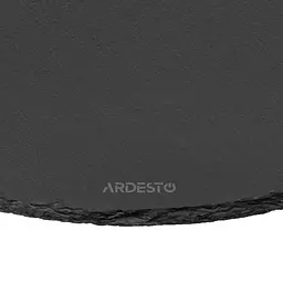 Дошка сервірувальна сланцева Ardesto 25 см чорний (AR0954) - мініатюра 3