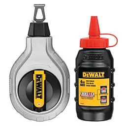 Шнур розміточний DeWALT 30м, в комплекті крейдяний порошок. (DWHT47408-0) - мініатюра 1