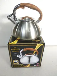 Чайник із свистком 3 л Bohmann BH 7602-30 wood - мініатюра 4