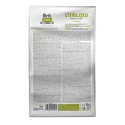 Сухий корм Brit Care Cat by Nutrition Sterilized Immunity Support для стерилізованих кішок, зі свинячою, 400 г - мініатюра 2