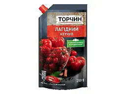 Кетчуп ТОРЧИН Лагідний 250г дой-пак