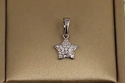 Кулон Xuping Jewelry Зірочка 9 мм сріблястий