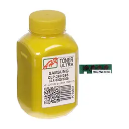 Тонер SAMSUNG CLP-360/365/CLX 3300/3305 Yellow + chip AHK (1505416)