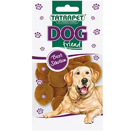 Ласощі для собак TatraPet Dog м'ясо курки медальйони 50 г