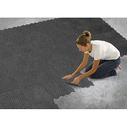 Покриття для підлоги MultyHome Alpha Tile 30х30 см 10 шт. чорне (55017) - мініатюра 6
