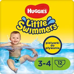 Підгузки-трусики Huggies Little Swimmers 3-4 12 шт. - мініатюра 2
