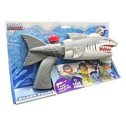 Водний пістолет Shark Foam Bambi F9101(Grey) стріляє піною, дальність 4-5 метрів
