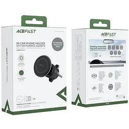 Автомобільне кріплення Acefast для смартфона D6 air outlet magnetic - мініатюра 5