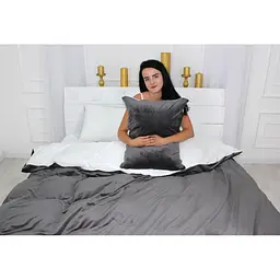 Постільна білизна MirSon Велюр Winter Delicate 28-0092 Papavero King Size (2200004045214)