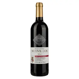 Вино Bodegas Lozano Nueve Dos Tinto Semidulce, красное, полусладкое, 11%, 0,75 л (35667)