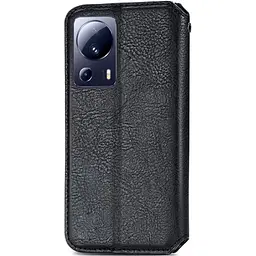 Чохол-книжка GETMAN Cubic Cover Case для Xiaomi Redmi Note 12 4G Black [85856] - мініатюра 2