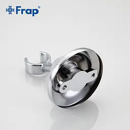 Гігієнічний гарнітур Frap F27 (лійка, шланг, кронштейн), Хром - мініатюра 10