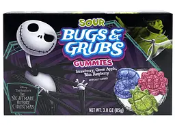 Жувальні цукерки Disney The Nightmare Before Christmas Bugs and Grubs Gummy Candy Halloween 85г
