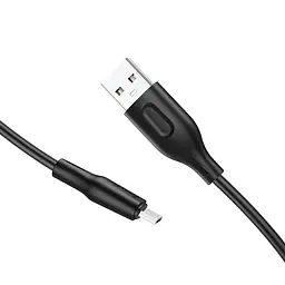 Кабель Avantis AC-87m Silicone USB – Micro- чорний - мініатюра 3