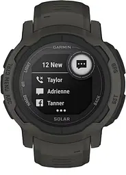 Смарт-годинник Garmin Instinct Crossover Solar Graphite (010-02730-11/01) - мініатюра 9