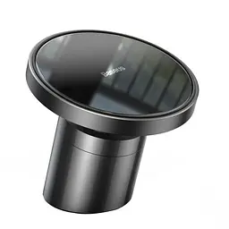 Автотримач Baseus Magnetic Car Mount (For Dashboards and Air Outlets) 2in1 чорний SULD-01 - мініатюра 3