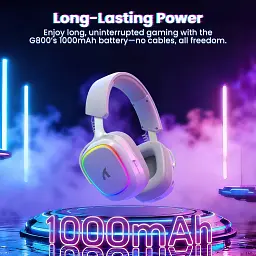 Навушники ATTACK SHARK G800 White - мініатюра 7