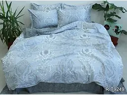 Комплект постільної білизни з компаньйоном (R-T9249) Євро TAG tekstil pbe0036983 - мініатюра 2