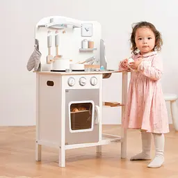 Іграшкова міні-кухня New Classic Toys Bon Appetit біло-срібляста (art11053) - мініатюра 6